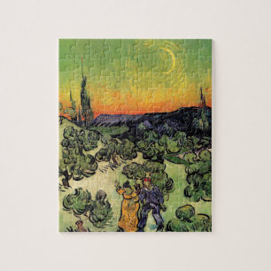 Puzzle Vincent Van Gogh - Paisaje Con Bella Artes Pareja