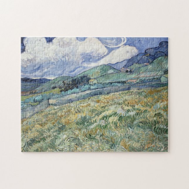 Puzzle Vincent Van Gogh, Paisaje desde Saint-Remy (Horizontal)