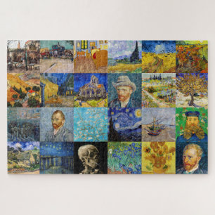 Puzzle Vincent van Gogh - Piquetas maestras del mosaico