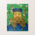 Puzzle Vincent Van Gogh - Postman Joseph Roulin<br><div class="desc">Retrato del Postman Joseph Roulin / Joseph-Etienne Roulin,  le postier - Vincent Van Gogh,  abril de 1889</div>