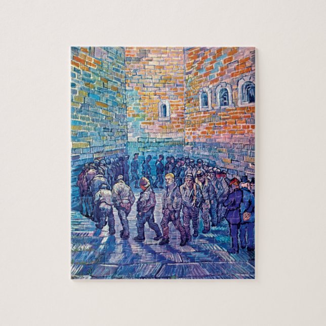 Puzzle Vincent Van Gogh - Prisioneros Caminando Por La Ro (Vertical)