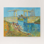 Puzzle Vincent van Gogh - Puente Langlois en Arles #1<br><div class="desc">El puente de los Langlois en Arles con el lavado femenino - Vincent van Gogh,  aceite en lienzo,  1888,  Arles</div>