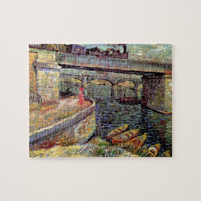 Puzzle Vincent Van Gogh - Puentes A Través Del Sena (Horizontal)