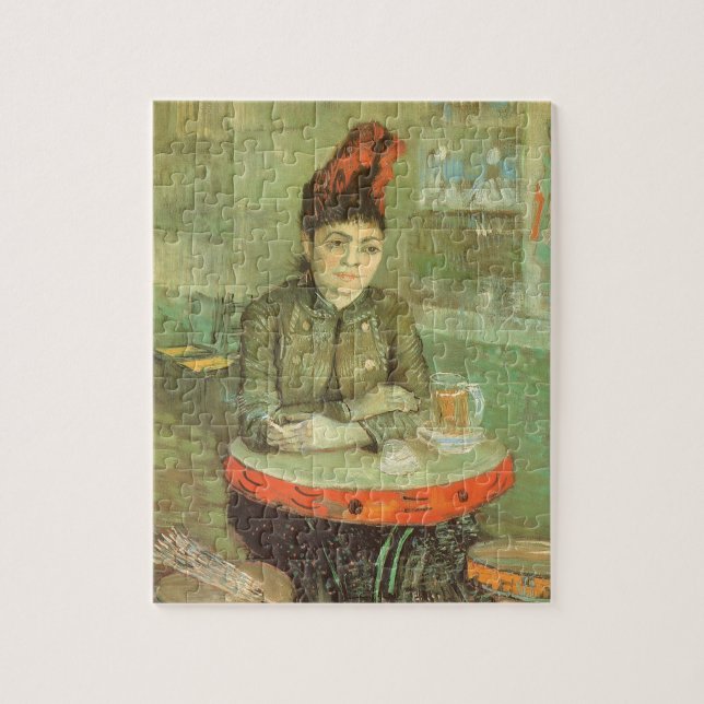 Puzzle Vincent van Gogh - Retrato de Agostina Segatori (Vertical)