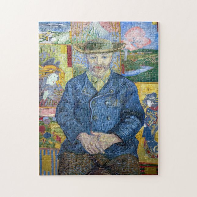 Puzzle Vincent van Gogh - Retrato de Pere Tanguy (Vertical)