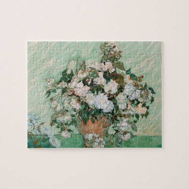 Puzzle Vincent van Gogh | Rosas, 1890 (Horizontal)