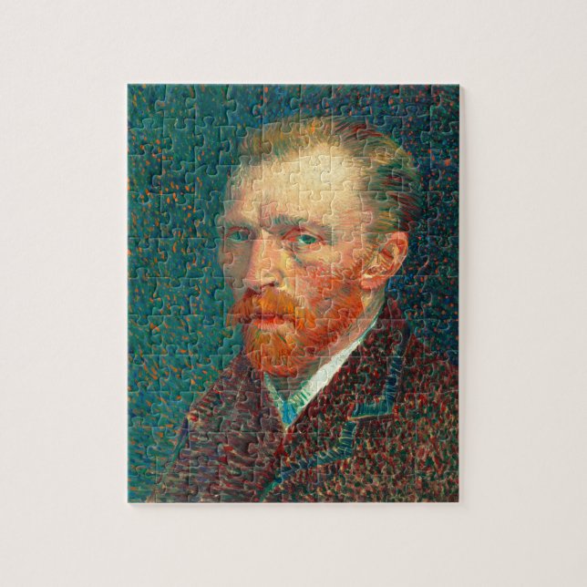 Puzzle Vincent Van Gogh se autorretrato con Bella Artes d (Vertical)