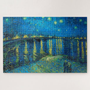 Puzzle Vincent Van Gogh Starry Night Sobre El Ródano