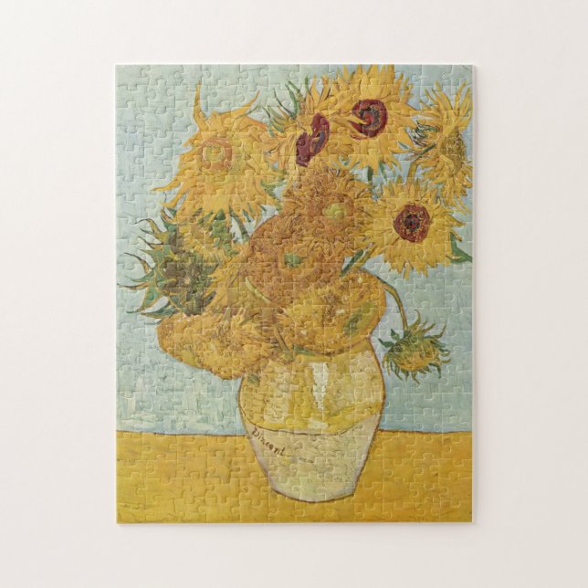 Puzzle Vincent van Gogh Still Life Vase with Sunflowers (Vertical)