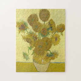 Puzzle Vincent Van Gogh - Sunflower, cuarta versión