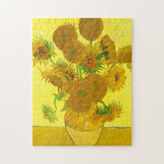 Puzzle Vincent Van Gogh Sunflower excelente arte para los