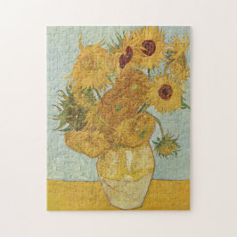 Puzzle Vincent Van Gogh - Sunflowers, 3ª versión