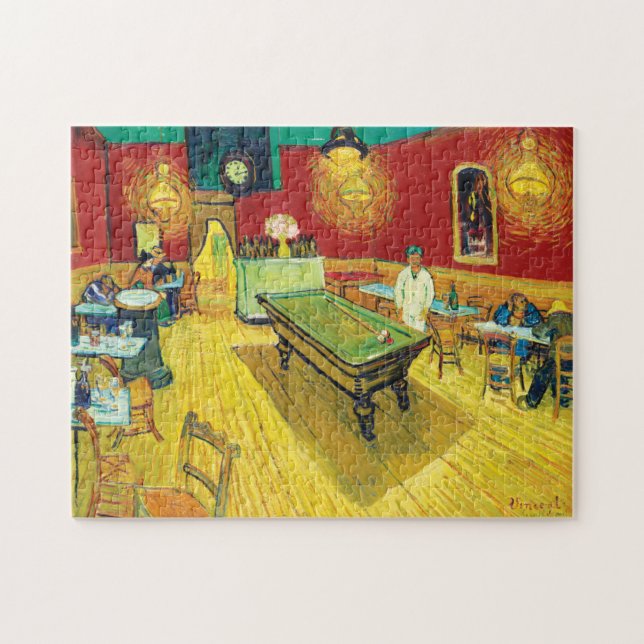 Puzzle Vincent Van Gogh The Night Cafe (Le café de nuit) (Horizontal)