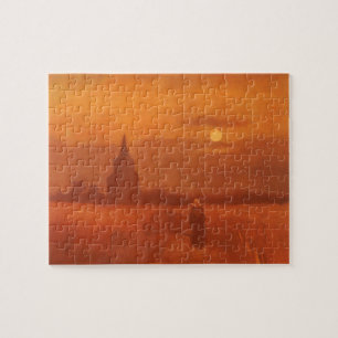 Puzzle Vincent van Gogh - Torre vieja en los campos