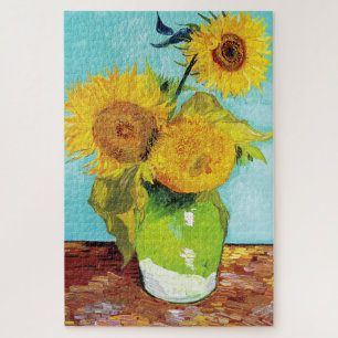 Puzzle Vincent Van Gogh Tres girasoles en una bolsa