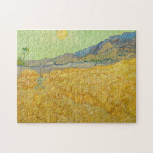 Puzzle Vincent van Gogh - Trigal con segador