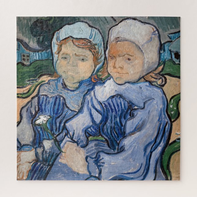 Puzzle Vincent van Gogh - Two Little Girls (Vertical)
