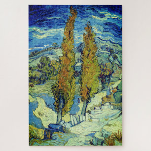 Puzzle Vincent Van Gogh Two Poplars en Saint-Rémy