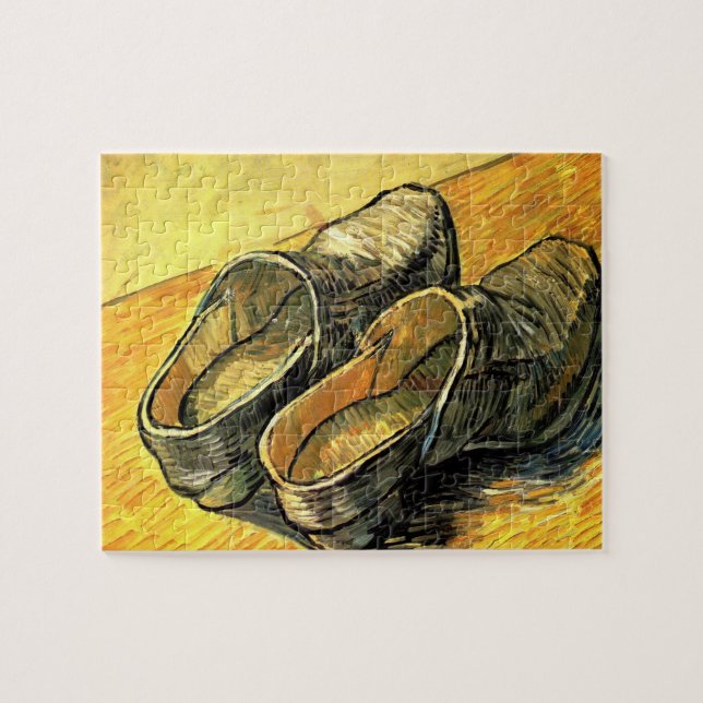 Puzzle Vincent van Gogh - Un par de zuecos de cuero (Horizontal)