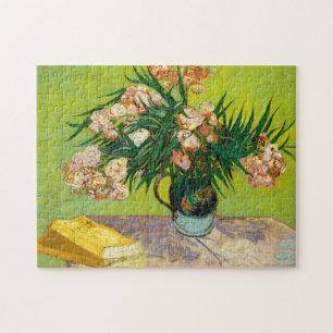 Puzzle Vincent Van Gogh Vase Con Oleanders Y Libros