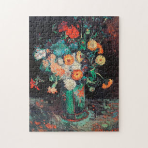 Puzzle Vincent Van Gogh - Vase con Zinnias