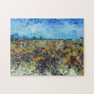 Puzzle Vincent van Gogh - Viñedo Verde