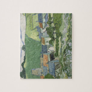 Puzzle Vincent van Gogh - Vista de Auvers