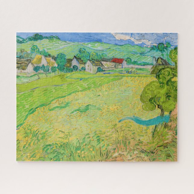 Puzzle Vincent van Gogh - Vista de los vagones cerca de A (Horizontal)
