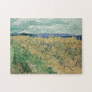 Puzzle Vincent Van Gogh, Wheatfield Con Cornflowers