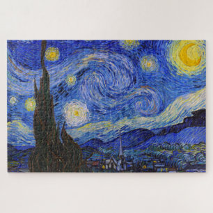 Puzzle Vincent Willem van Gogh , "Noche estrellada"