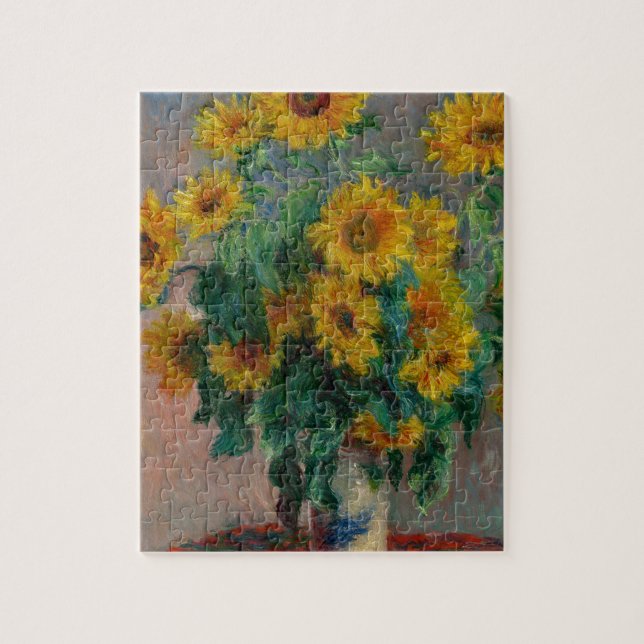 Puzzle Vincent Willem van Gogh ,Sunflower (Vertical)