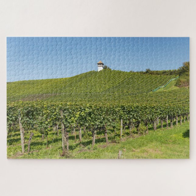 Puzzle Viñedos de Meersburg (Horizontal)