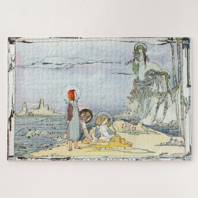 Puzzle Viñeta "The Sea Voices" de Jessie M. King (Horizontal)