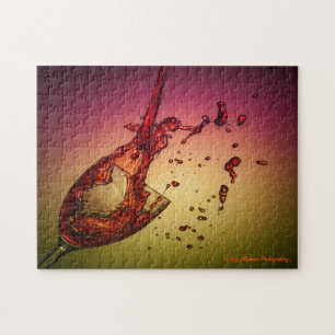 Puzzle Vino derramado