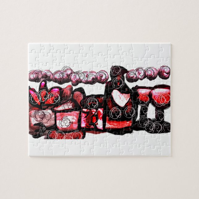 Puzzle Vino rojo (Horizontal)
