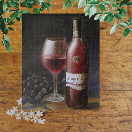 Puzzle Vino Rojo