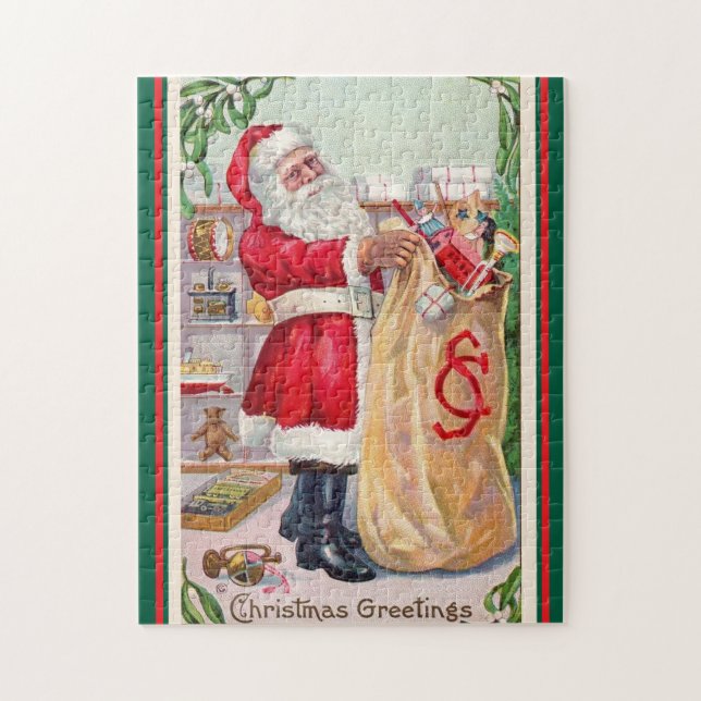Puzzle Vintage 11x14 Santa Claus (Vertical)