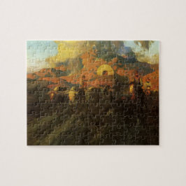 Puzzle Vintage American West, Overland Trail de Johnson
