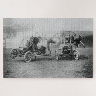 Puzzle Vintage "Auto Polo" Deportivo Automático Motodepor