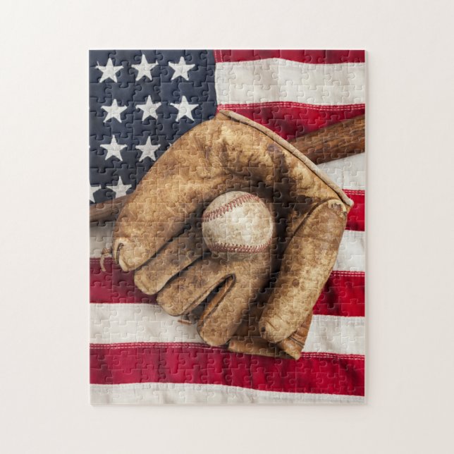 Puzzle Vintage Baseball (Vertical)