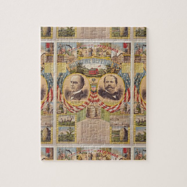 Puzzle Vintage Campaña Presidencial Fiesta Republicano (Vertical)