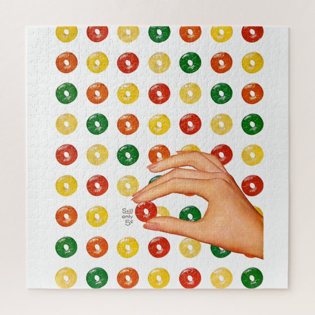 Puzzle Vintage Candy Muy Difícil (Vertical)
