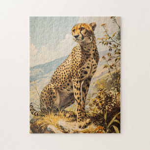 Puzzle Vintage Cheetah
