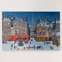 Vintage Christmas Village