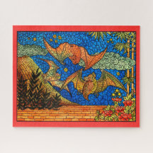 Vintage de murciélago de fruta Vidrio de vidrio te