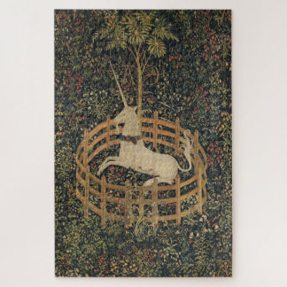Puzzle Vintage en pintura unicornio (1505)