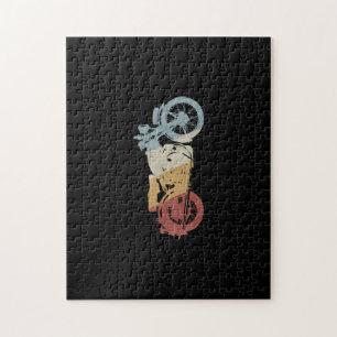 Puzzle Vintage estilo retro de motocicleta