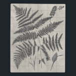 Puzzle Vintage Ferns<br><div class="desc">Ensayo IV de Fern Vintage realizado por Vision Studio. Presenta helechos vintage con un fondo de aspecto antiguo.</div>