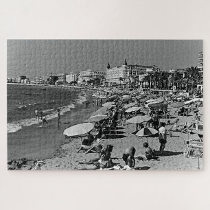 Puzzle Vintage France Cannes la playa Dart Board