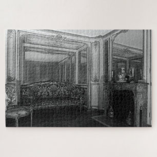 Puzzle Vintage France Versailles palace Mme Barry's room